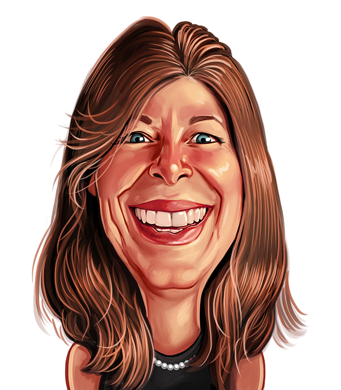 Caricature of Jennifer Smith