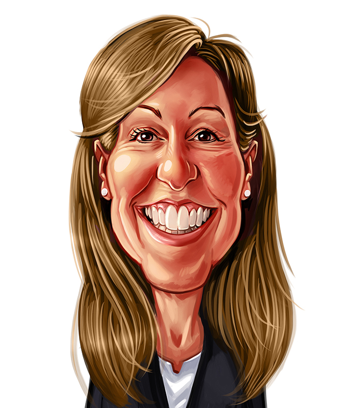 Caricature of Tami Burroughs